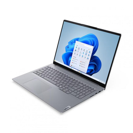Laptop Education Lenovo ThinkBook 16 G8 IRL, cu procesor Intel Core 3 100U, 16'' IPS, 8 GB DDR5, 512 GB, Intel UHD Graphics, Windows 11 Pro Edu, 3 ani Garantie