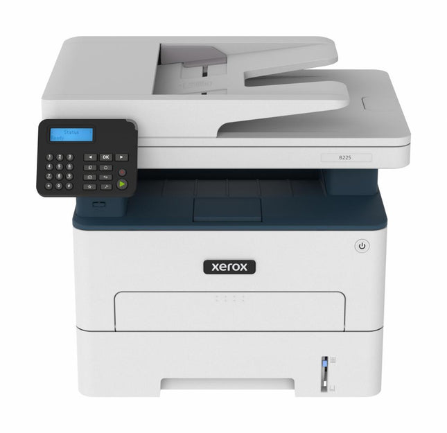 Multifunctional lase mono Xerox B225V_DNI Imprimare/Copiere/Scanare Dimensiune A4, Viteza 34 ppm, Rezolutie:Copiere: PÃ¢nÄƒ la 600 x 600 dpi, Imprimare: 600 x 600 dpi, calitate imagine 1200, Procesor:1 GHz Dual Core, Memorie:512 MB,Limbaj imprimre PCLÂ® 5/6, PostScriptÂ® 3, Imprimare de pe dispozitiv