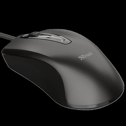 Mouse Trust Carve, USB Mouse, negru