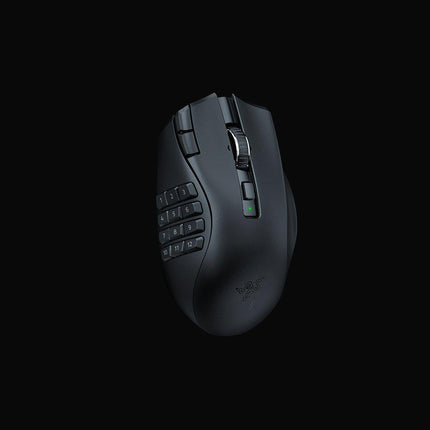 Mouse Razer Naga V2 HyperSpeed Connectivity Razer HyperSpeed Wireless (2.4GHz) Bluetooth Battery Life Up to 250 hours (on HyperSpeed Wireless) Up to 400 hours (on Bluetooth) RGB Lighting None Sensor Focus Pro 30K Optical Sensor Max Sensitivity (DPI) 30000 Max Speed (IPS)