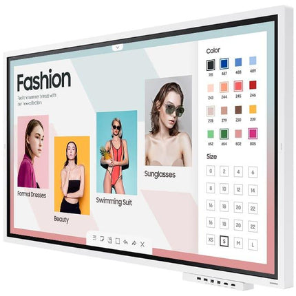 Tray conectivitate pentru display interactiv SAMSUNG Flip 2 55"/65"; HDMI Out, Conectivitate NFC pentru proiectarea telefonului pe display; aduce mufele din spate in fata pentru convenienta.
