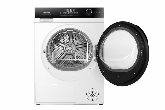 Uscator de rufe HEINNER HHPD-HMK80IVFC+++, 8 kg, Inverter, Clasa: C, Alb