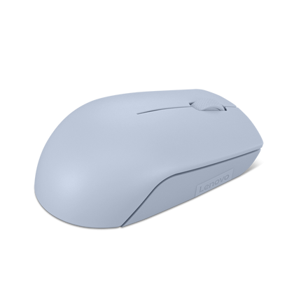 Lenovo 300 Wireless Compact Mouse Frost Blue, Tip: Standard, Rezolutie (dpi): 1000 dpi, Butoane/rotite, 3, Interfata mouse/ Tehnologie: Wireless, Interfata receiver, dongle USB 2.4GHz, Culoare: Albastru, Dimensiune (mm): 97.91 x 57.99 x 32.53 mm, Greutate: 52g, Garantie: 1 an