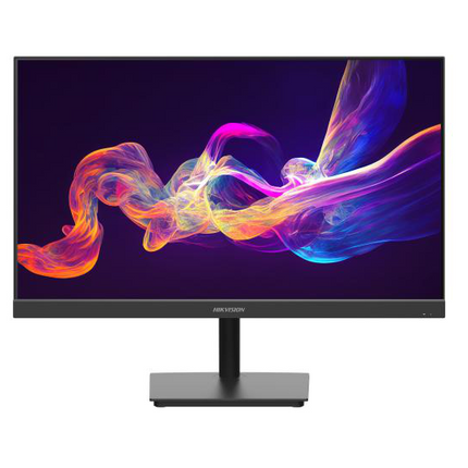 Monitor Hikvision FHD 23.8" DS-D5024F2-AP2; E-LED backlit technology with full HD 1920Ã—1080; HDMI support up to 1080P; Brightness: 250 cd/m2; Contrast: 1000:1; Response Time: 14ms; VESA: 75 mm Ã— 75 mm (4 - M4 Ã— 6 mm), dimensiuni: cu baza: 539.7 (W) mm Ã— 427.33 (H) mm Ã— 185.69(D) m, fara baza: 539.7