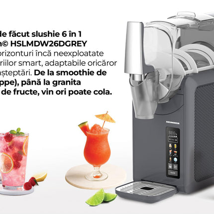 Aparat de fÄƒcut graniÈ›Äƒ 6 Ã®n 1 HEINNER FreezeFun HSLM-DW26DGREY