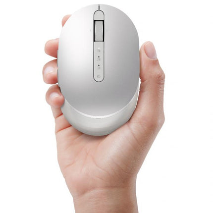 Mouse Dell Premier, Rechargeable Wireless, argintiu