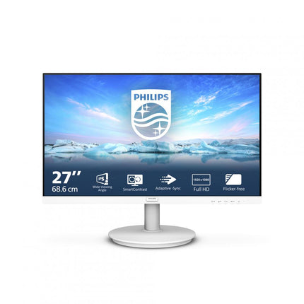 Monitor Philips 27" 271V8AW/00, Diagonal (inch): 27, Diagonal (cm): 69, Aspect ratio: 16:9, Panel: IPS, Resolution: 1920x1080, Refresh Rate: 75Hz, Response time GtG: 4ms, Brightness (max): 250 cd/ãŽ¡, Contrast (static) : 1300:1, Contrast (dynamic): Mega Infinity DCR, Viewing angle: 178Â°/178Â°