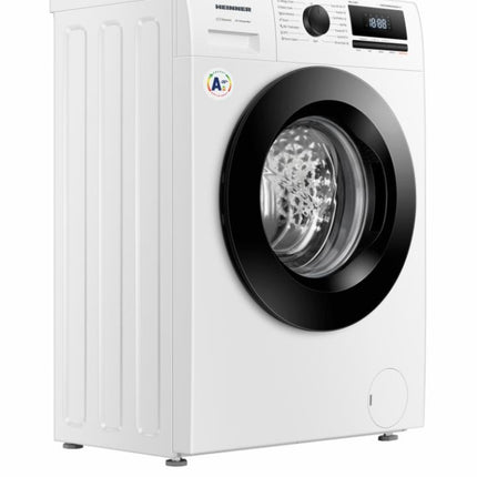 Mașină de Spălat Rufe Heinner HWM-HME8014IVA20+++, 8 Kg, 1400 Rpm, Clasa A-20%, Motor Inverter, Display Digital, Program Allergy Steam, Alb