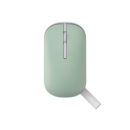 MD100 MOUSE PUR BT 5.0 + RF 2.4GHZ 90XB07A0-BMU010,Weight:0.22 Oat Milk Color for WW, with Green Tea Latte cover included, Dimensions: 107mm (L) x 60mm (W)x 27,8mm (H), Weight: 56g,