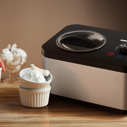 Aparat de fÄƒcut Ã®ngheÈ›atÄƒ HEINNER SweetFreeze HICM-DW154SSBK