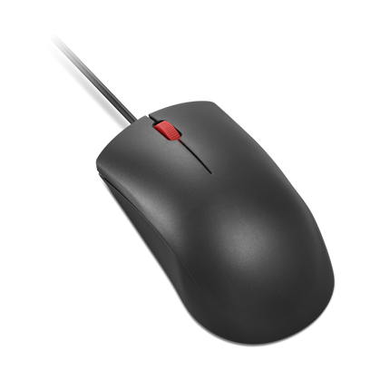 Mouse cu fir Lenovo 120; 1600DPI; conectivitate: USB-A; senzor optic; numar de butoane: 3; greutate: 90g; lungimea cablului: 1.5m; compatibil cu Windows 10 Home Single Language 64, Windows 11; culoare: negru