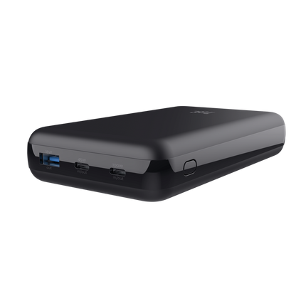 Baterie externa pentru laptop Trust Laro, 100W, interval voltaj 5 V - 20 V, negru