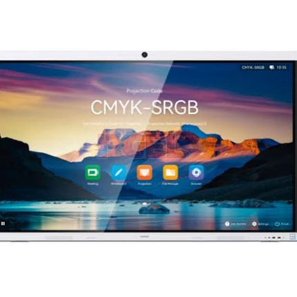 Display interactiv HUAWEI IdeaHub B3, 65", UHD, 350nit, IPS, contrast 1200:1, haze 3-8%, Harmony OS 2.1.0 (cea mai recenta), CPU A73*8, 8GB RAM, 64GB storage, Mali G52 MP6, web browser, adnotare pe orice sursa, WiFi 6, BT available, NFC supported, 2xHDMI, 1xUSB-C, 3xUSB-A3.0 (2 fata, 1 spate)