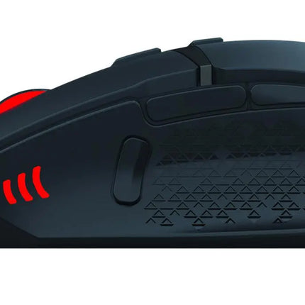 Mouse gaming Serioux Tobis, Senzor Sunplus 192, 1000-6400 DPI, switch HUANO, pana la 20 milioane de click-uri, 8 Butoane, 3 moduri de iluminare RGB, cablu USB 1.5M, plug and play, compatibil cu Windows 2000/XP/9X/VISTA/7/8/10