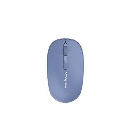 Mouse Serioux Spark 215 Wireless Albastru, Senzor: Optic, DPI: 1000, conexiune: Dongle USB 2,4 GHz, banda de frecventa: 2,4 GHz, click silentios, alimentare: 1 baterie AA inclusa, 1,5 V, cerinÈ›e OS: Win, Mac, Vista