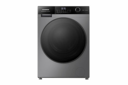 Mașină de Spălat Rufe Heinner HWM-HMK9014IVTA+++, 9 Kg, 1400 Rpm, Clasa A, Motor Inverter, Control Touch, Display Digital, Program Allergy Steam, Gri Titanium
