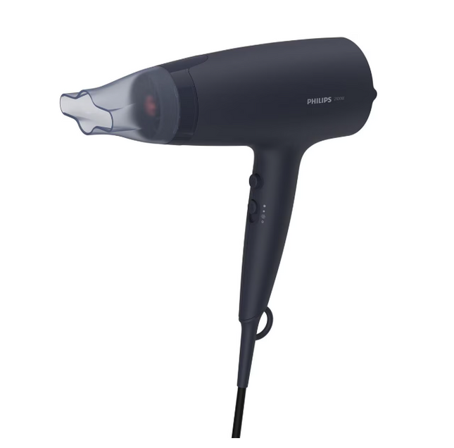 Uscator de par PHILIPS Seria 3000 BHD360/20, 6 viteze, 6 trepte temperatura, 2100W, Negru, L x A x I (mm) 90x295x215