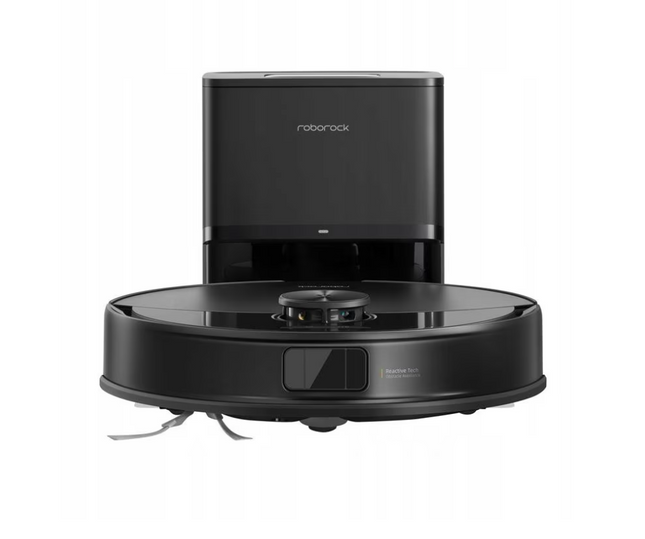 Robot de aspirare Roborock Q10 PF+, aspirator si mop cu statie de golire automata, 10.000 Pa, baterie 5.200 mAh, autonomie 180 min, navigatie AI, recipient praf 2.7L, Liftable Mop, Suport Alexa si Google Home, negru
