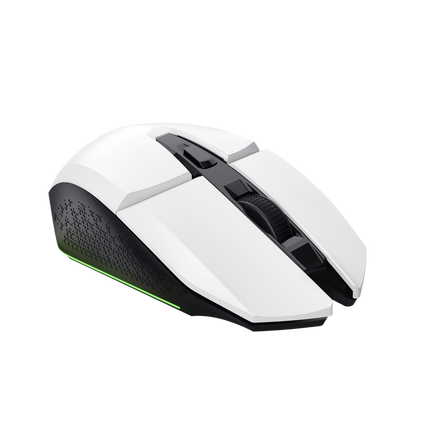 Mouse Trust GXT110W Felox cu fir, 4800 DPI, alb