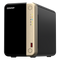 NAS QNAP 264 2-Bay, CPU Intel Celeron N5105/N5095 4-core/4-thread Processor, RAM 8 GB DDR4 (onboard, not expandable), HDD 2 x 2.5"/3.5" SATA 6Gbps + 2 x M.2 2280 PCIe Gen 3 x1 SSD slots (neincluse), LAN: 2 x 2.5GbE (optional 10GbE expansion via a PCIe card), USB3.2 Gen2: 2 x Type-A USB2.0: 2, tower