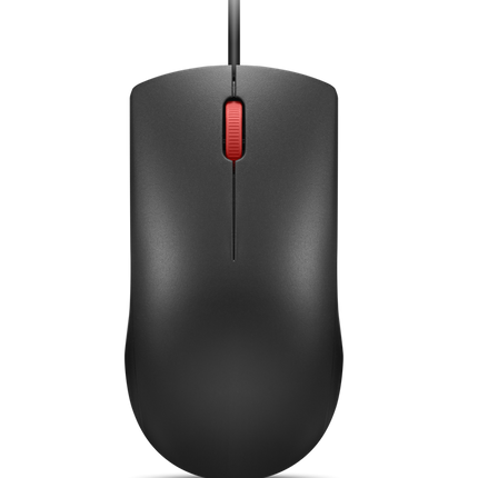 Mouse cu fir Lenovo 120; 1600DPI; conectivitate: USB-A; senzor optic; numar de butoane: 3; greutate: 90g; lungimea cablului: 1.5m; compatibil cu Windows 10 Home Single Language 64, Windows 11; culoare: negru