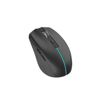 Mouse Serioux Flicker 212, Wireless, Negru, senzor: Optic, DPI: 800/ 1200/ 1600, conexiune: Dongle USB 2,4 GHz, banda de frecventa: 2,4 GHz, baterie integratÄƒ litiu de 500 mAh, banda LED, cerinÈ›e OS: Win, Mac, Vista