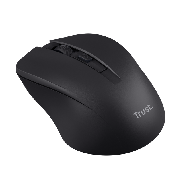 Mouse Wireless Trust Mydo, DPI:1000-1800, negru