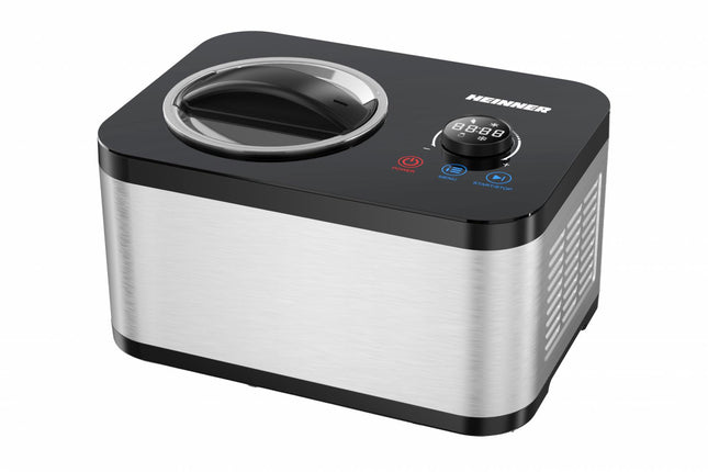 Aparat de fÄƒcut Ã®ngheÈ›atÄƒ HEINNER SweetFreeze HICM-DW154SSBK