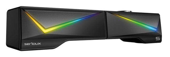 Boxe gaming 2.0 Blys RGB, functie Dual Mode Bluetooth , putere: 3W x 2, impedanÈ›Äƒ: 4Î©, frecvenÈ›Äƒ: 200Hz - 16KHz, sensibilitate: 650mvÂ±50mv, alimentare: DC5V / 1A, S/N:â‰¥85dB, dimensiunea driverului: 2 inch x 2, Conexiune: 3.5mm jack TRS, RGB : 6 moduri de luminÄƒ, cablu USB & audio: 1.2m