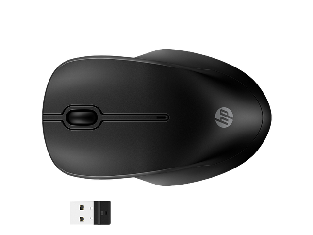 HP MOUSE 255 Dual Wireless, Culoare: Negru, Dimensiuni: 69.3 x 115 x 38.2 mm, Greutate: 68.3 g, Garantie 1 an
