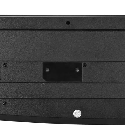Kit Serioux cu fir, Tastatura: interfata USB, 104 taste, material ABS, US layout, lungime cablu 1.5m PVC, dimensiuni 440*159*25mm, negru, Mouse: interfata USB, 4 butoane, polling rate 125 Hz, rezolutie DPI 1000, lungime cablu 1.5m PVC, dimensiuni 109*61*37mm, negru