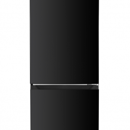 Combina frigorifica HEINNER HCNF-HM253INVBKE++, No Frost, 253 l, Clasa E, Nu, Compresor inverter Negru