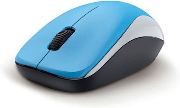 Mouse Genius NX-7000 wireless, PC sau NB, wireless, 2.4GHz, optic, 1200 dpi, butoane/scroll 3/1, albastru