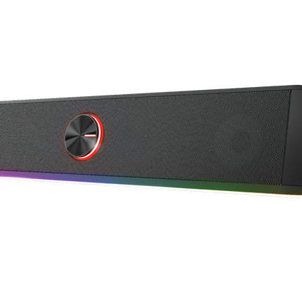 Soundbar Trust GXT 619 Thorne RGB, 12W, USB, negru