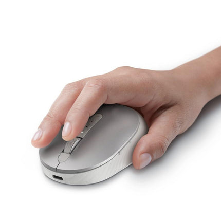 Mouse Dell Premier, Rechargeable Wireless, argintiu