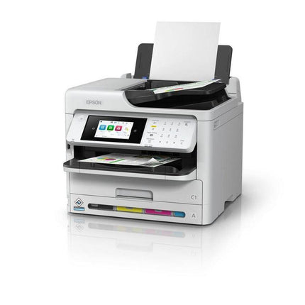 Multifunctional inkjet color Epson WorkForce Pro WF-C5890DWF, dimensiune A4 (Printare, copier, Fax ),duplex, viteza 34ppm alb-negru si color, rezolutie 4.800 x 1.200 dpi, alimentare hartie 250 coli + 50 ADF, Scanner: 24 ipm,rezolutie 1200 x 2400dpi, scan to email, FTP, USB, JPEG, TIFF, PDF, Senzor