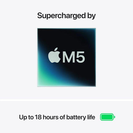 MacBook Air 13.6" Retina/Apple M5 (CPU 10-core, GPU 10-core, NeuralEngine16-core)/24GB/1TB - Silver - INT KB (No Adapter) - 2026