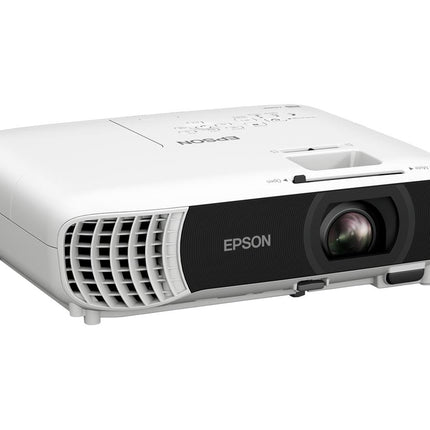 PROJECTOR EPSON EB-FH08, Tehnologie 3LCD, Luminozitate; 3600 Lumeni, Rezolutie: FullHD 1080p, Aspect 16:9, Sursa lumina: Lampa, Durata de viata lampa: 6.000h, 12.000h eco mode, Contrast: 16.000:1, Refresh rate: 192 Hz - 240 Hz, Interfata; USB 2.0 Type B (Service Only), HDMI in (2x), Jack plug out