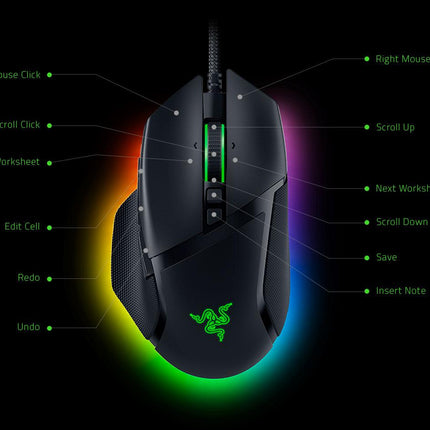 Mouse Razer cu fir Razer Basilisk V3 PRO, butoane programabile 10+1