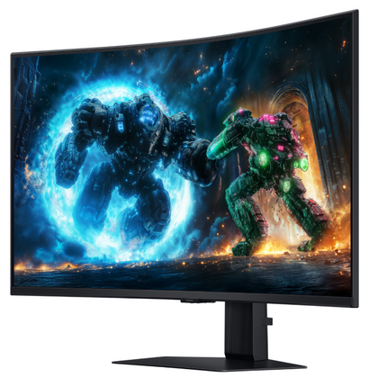 Monitor Samsung 37" LS37FG750EUXEN, Curvature: 1000R, Diagonal (inch): 37, Diagonal (cm): 93, Aspect ratio: 16:9, Panel: VA, Resolution: 3840x2160, Refresh Rate: 165Hz, Response time GtG: 1ms, Brightness (max): 350 cd/mÂ², Contrast (static) : 3000:1, Viewing angle: 178/178, Color Gamut Type: DCI-P3