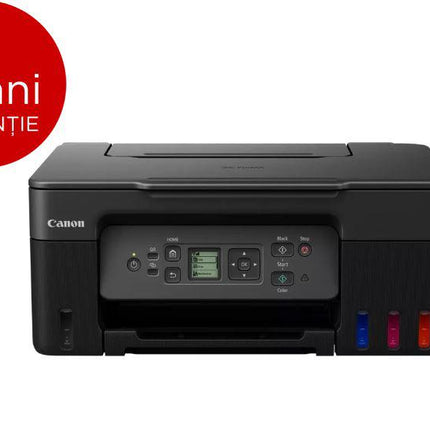 "Multifunctional inkjet color CISS Canon PIXMA G3470 Black, dimensiune A4(Printare, Copiere, Scanare), viteza imprimare 11ipm alb-negru, 6ipm color,rezolutie printare 4800x1200 dpi, imprimare fara margini, alimentarehartie 100 coli, scanner CIS rezolutie 600x1200 dpi, copiere multipla 99copii