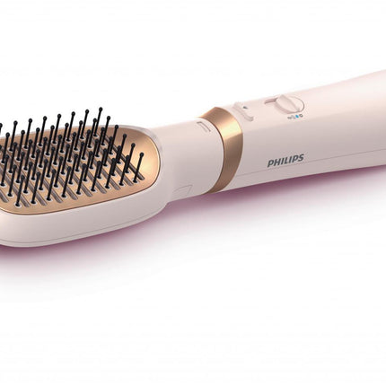 Perie cu aer cald Ionic PHILIPS BHA310/00, 800W, 2 viteze, 3 treapte de temperatura, Invelis Ceramic, Roz, L x A x I (mm) 61x326x201