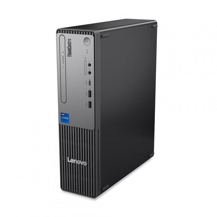 Desktop EducationLENOVO12XES01H00_16 cu procesor Intel Intel Core i3 14100 pana la 4.7 GHz, 16 GB DDR5, 512GB None, Intel UHD Graphics 730, Windows 11 Pro Edu, Negru, 3 ani Garantie