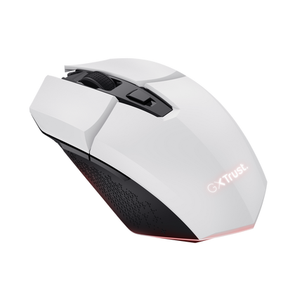 Mouse Trust GXT110W Felox cu fir, 4800 DPI, alb