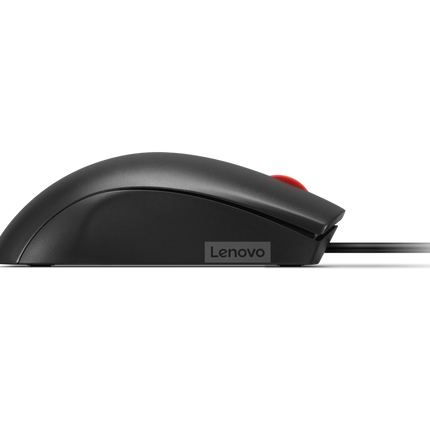 Mouse cu fir Lenovo 120; 1600DPI; conectivitate: USB-A; senzor optic; numar de butoane: 3; greutate: 90g; lungimea cablului: 1.5m; compatibil cu Windows 10 Home Single Language 64, Windows 11; culoare: negru