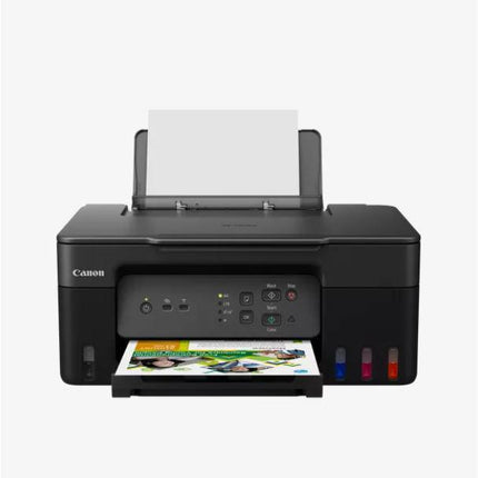 Multifunctional inkjet color CISS Canon PIXMA G3430, dimensiune A4 (Printare, Copiere, Scanare), viteza 11 ipm alb-negru, 6 ipm color,rezolutie printare 4800x1200 dpi, imprimare fara margini, alimentarehartie 100 coli, scanner CIS rezolutie 600x1200 dpi, copiere multipla 99copii, Zoom 25 - 400% (in