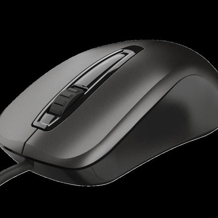 Mouse Trust Carve, USB Mouse, negru