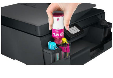 Multifunctional inkjet color HP Smart Tank 530 All-in-One Format A4, Functii: Imprimare,scanare, copiere, Viteza printare; 22ppm mono, 16ppm color, FPO. 14sec,Volum lunar recomandat: 400-800pagini, max. 1000 pagini, Rezolutie: panala 4800 x 1200 dpi, Limbaje printare: HP PCL 3 GUI, Interfata: USB