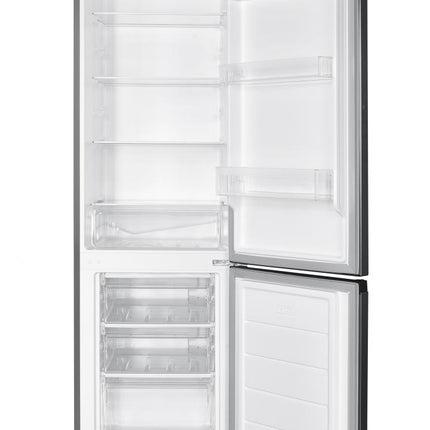 Combina frigorifica HEINNER HC-HM262INVXD, 262 l, Clasa D, Nu, Compresor inverter, Aspect inox