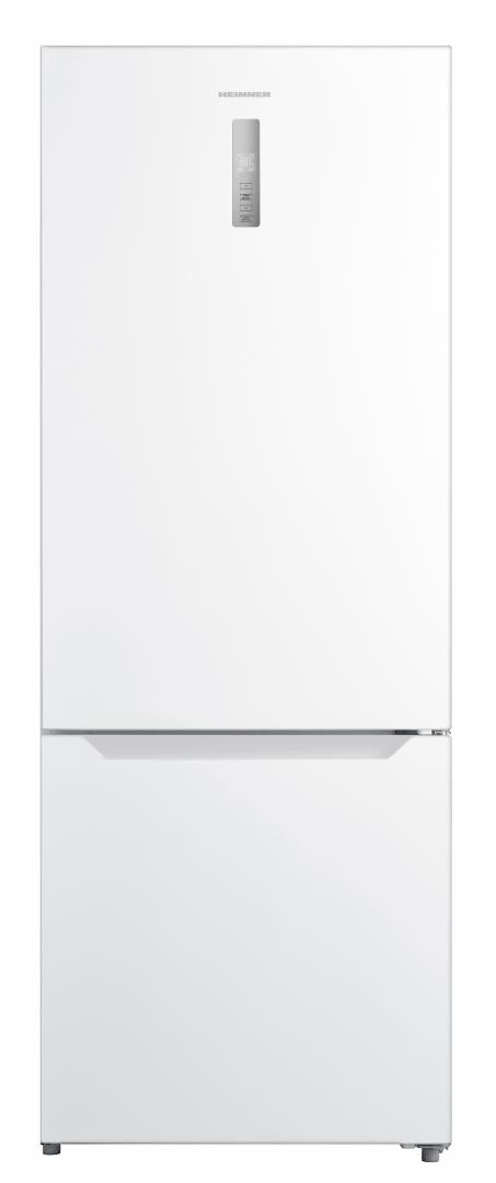 Combina frigorifica HEINNER HCNF-M435INVE++, No Frost, 435 l, Clasa E, Compresor inverter, Alb
